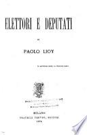 Elettori e deputati