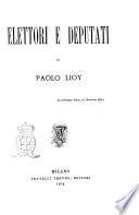Elettori e deputati
