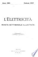 Elettricità rivista settimanale illustrata