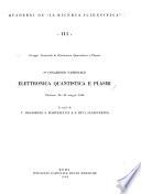 Elettronica quantistica e plasmi
