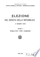 Elezione del Senato della Repubblica, 3 giugno 1979