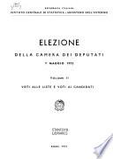 Elezione della Camera dei deputati