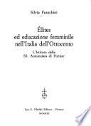 Élites ed educazione femminile nell'Italia dell'Ottocento