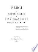 Elogi di Anton Giulio e Gian Francesco Brignole Sale