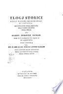 Elogi storici degli uomini memorabili di Catania continuazione della Biografia degli uomini illustri della Sicilia di Giuseppe Emmanuele Ortolani con un corredo di note e di aggiunte per opera del dot. in ambe le leg. Domenico Antonio Gagliano ..