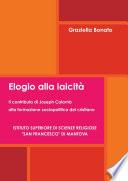 Elogio alla laicità. Il contributo di Joseph Colomb alla formazione sociopolitica del cristiano