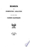 Elogio Di Pomponio Amalteo