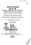 Elogio funebre di Maria Cristina di Savoja regina delle Due Sicilie