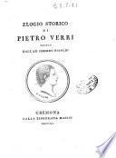Elogio storico di Pietro Verri scritto dall'ab. Isidoro Bianchi