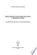 Émile Bertaux tra storia dell'arte e meridionalismo