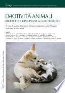 Emotività animali. Ricerche e discipline a confronto