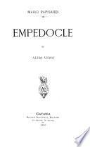 Empedocle, ed altri versi