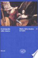 Enciclopedia della musica: Storia della musica europea