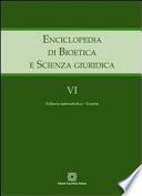Enciclopedia di bioetica e scienza giuridica
