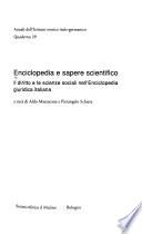 Enciclopedia e sapere scientifico