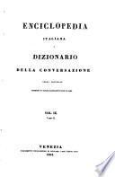 Enciclopedia italiana e dizionario della conversazione