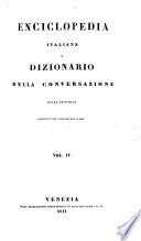 Enciclopedia italiana e dizionario della conversazione