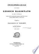 Enciclopedia Legale Ovvero Lessico Ragionato