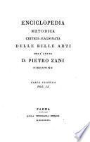 Enciclopedia metodica critico-ragionata delle belle arti