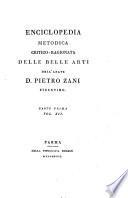 Enciclopedia metodica critico-ragionata delle belle arti