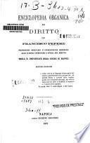 Enciclopedia organica del diritto