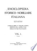 Enciclopedia storico-nobiliare italiana