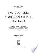 Enciclopedia storico-nobiliare italiana