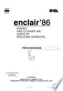 Enclair '86, Energy and Cleaner Air