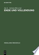 Ende und Vollendung