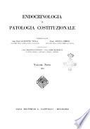 Endocrinologia e patologia costituzionale