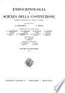 Endocrinologia e scienza della costituzione