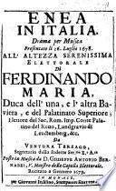 Enea in Italia
