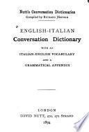 English-Italian Conversation Dictionary