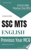 English Previous Year Questions Chapterwise SSC MTS MULTI-TASKING STAFF