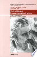 Enrico Filippini, le neoavanguardie, il tedesco