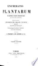 Enumeratio plantarum in Japonia sponte crescentium hucusque rite cognitarum