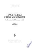 Epica feudale e pubblico borghese