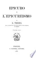 Epicuro e l'epicureismo