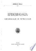 Epidemiologia generale e speciale