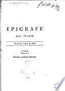 Epigrafe all'Italia. Patientia laesa fit furor