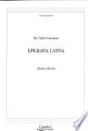 Epigrafia latina