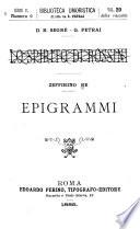 Epigrammi