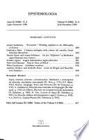 Epistemologia