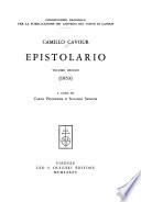 Epistolario: 1853, a cura di C. Pischedda e S. Spingor
