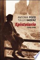 Epistolario (1933-1938)