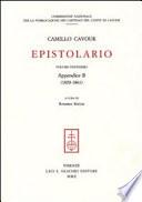 Epistolario: Appendice B (1820-1861)