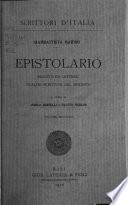 Epistolario: Continuazione delle lettere e dedicatorie di Giambattista Marino. Achillini, Claudio. Carteggio. Stigliani, Tommaso. Lettere