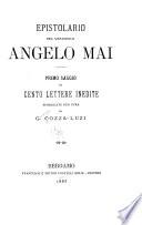 Epistolario del cardinale Angelo Mai