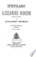 Epistolario di Alessandro Manzoni: 1840-1873