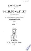 Epistolario di Galileo Galilei
